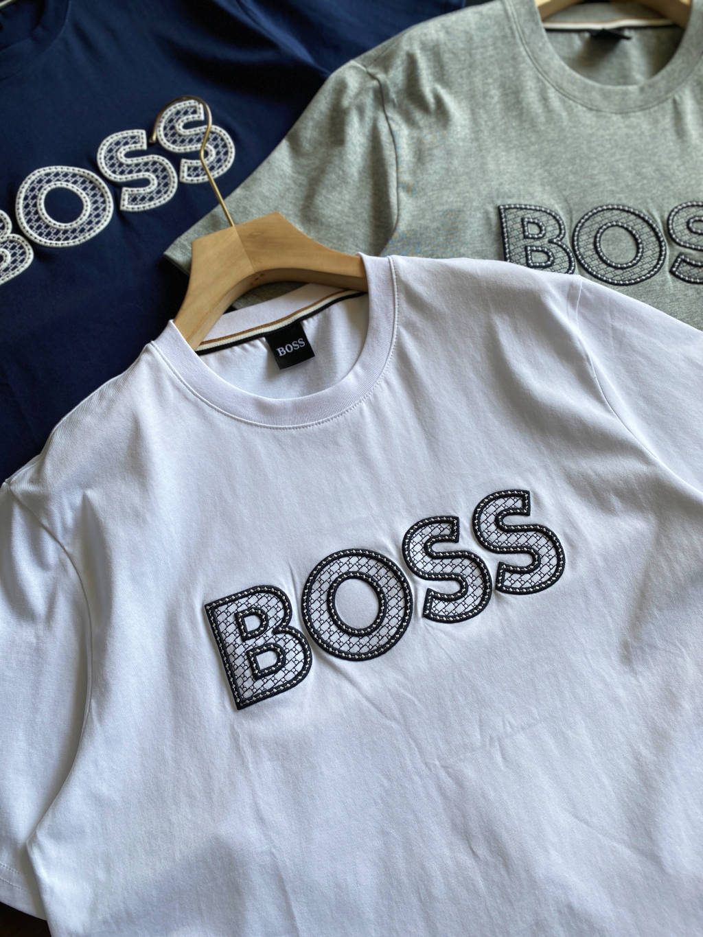 BOSS Men's Cotton Crew Neck T-Shirt - Available in Multiple Colors 10 i1744342207270 5432 0 8
