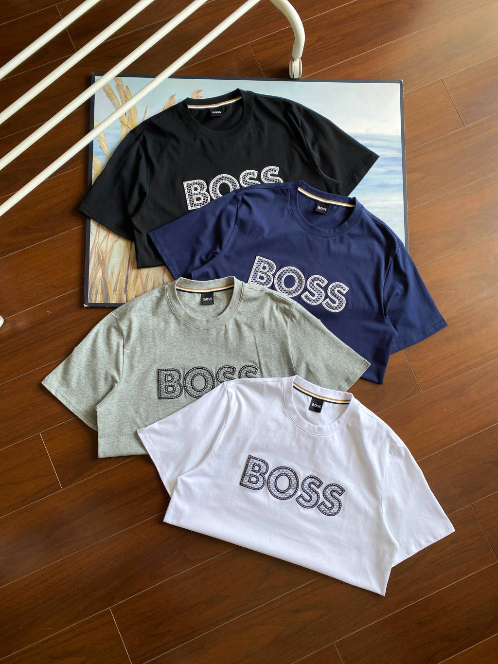 BOSS Men's Cotton Crew Neck T-Shirt - Available in Multiple Colors 8 i1744342207271 5534 0 6