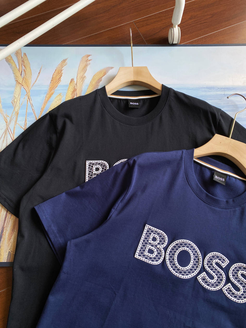 BOSS Men's Cotton Crew Neck T-Shirt - Available in Multiple Colors 12 i1744342224846 6246 0 10