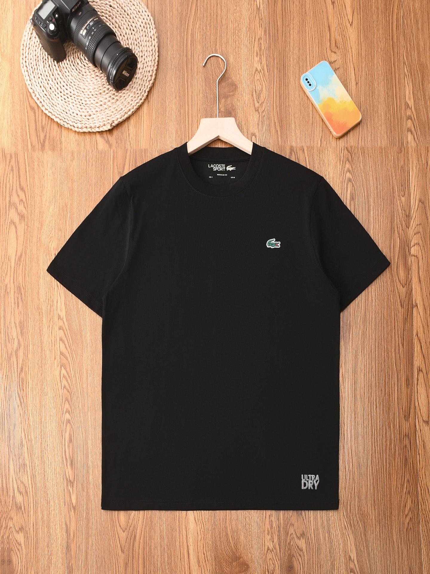 Lacoste Men's Classic Fit Pima Cotton Crew Neck T-Shirt - LA-3860 5 i1746675187739 2403 0 3