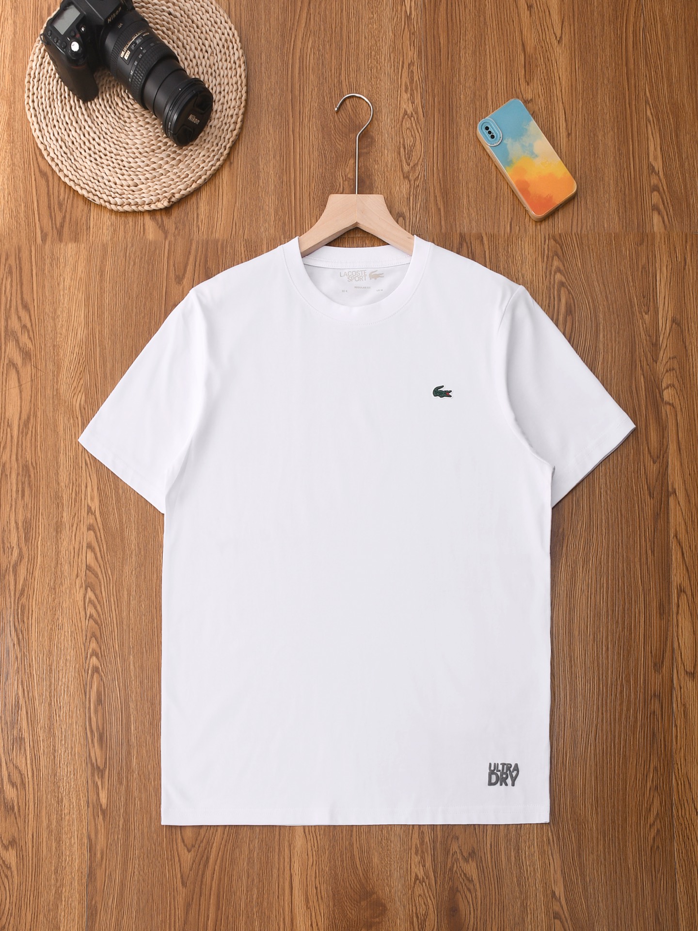 Lacoste Men's Classic Fit Pima Cotton Crew Neck T-Shirt - LA-3860 7 i1746675199455 6640 0 5