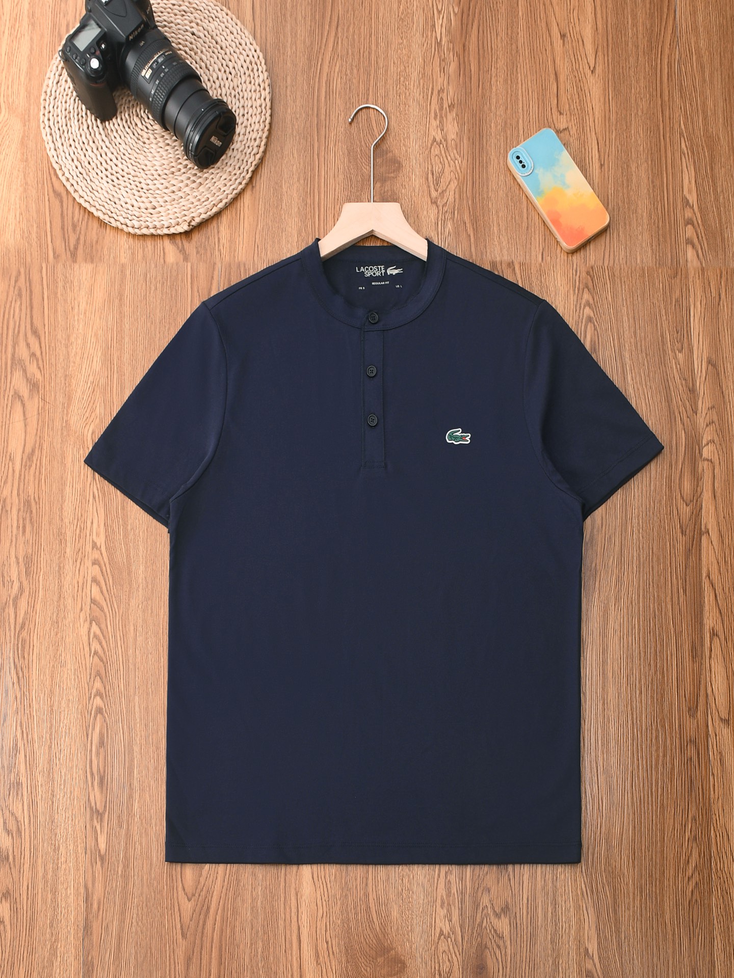 Lacoste Men's 26 Plain Cotton Crew Neck T-Shirt - LA-3861 Summer Collection 8 i1746675287037 8380 0 6