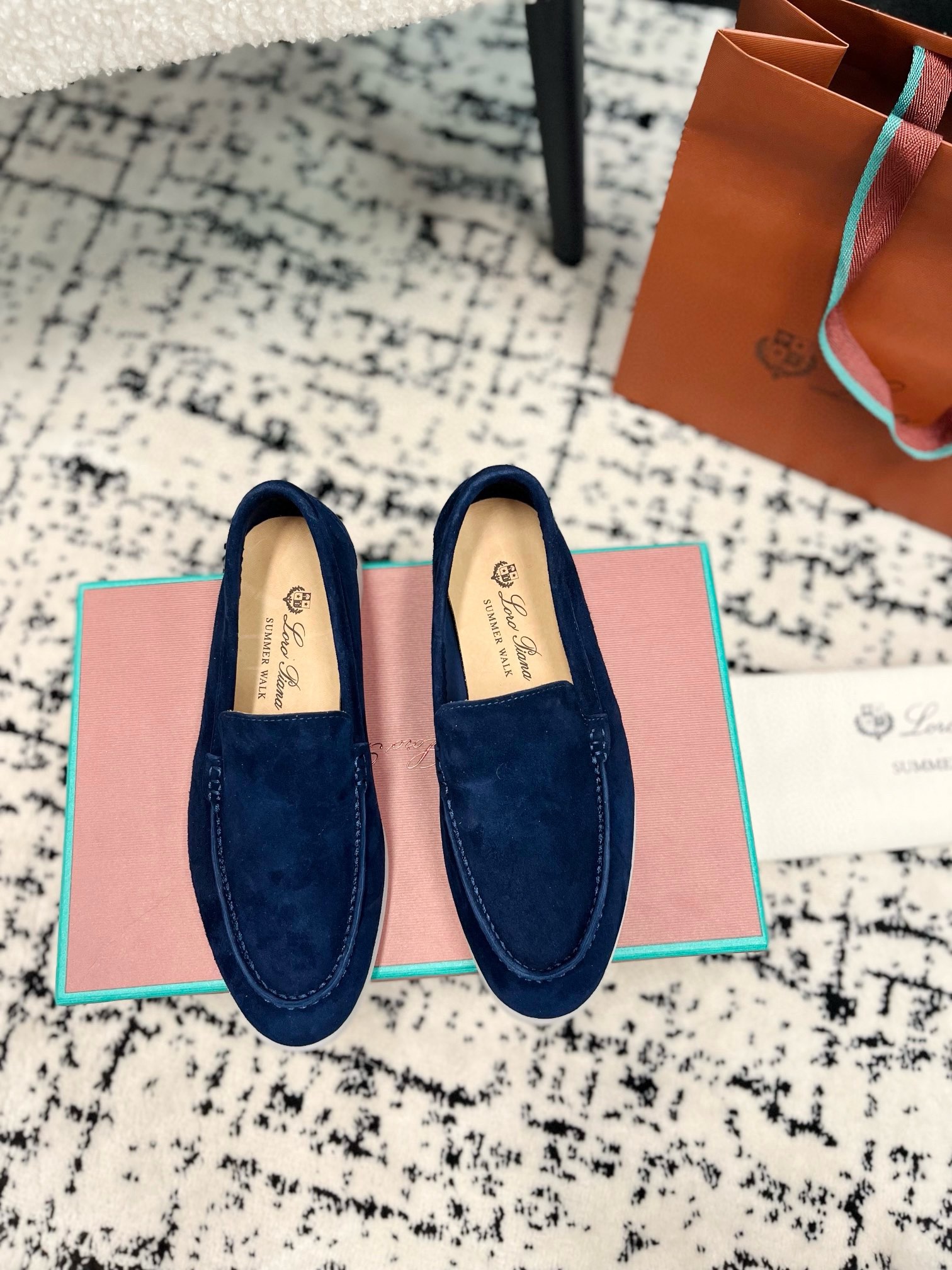 Loro Piana Schoenen Loafers Koop de beste kwaliteit replica
 Lycheepatroon Kalfsleer Kasjmier Koeienhuid