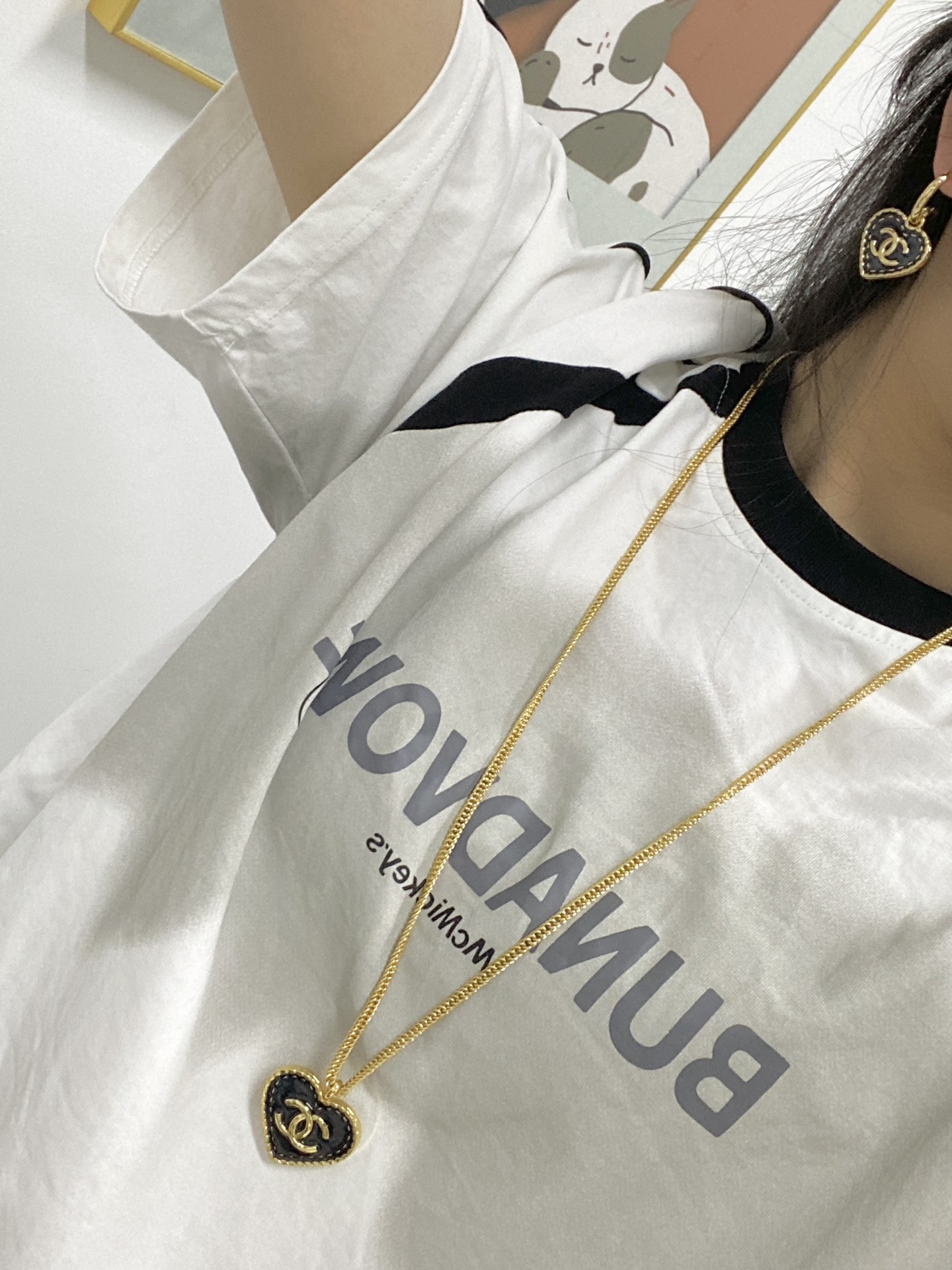 NO:101355,Xiaoxiang denim love necklace sweater chain, Chanel necklace, chanel, sweaters, necklace19860909小香牛仔爱心项链毛衣链,香奈儿项链,chanel,sweaters,necklace,Jewelry