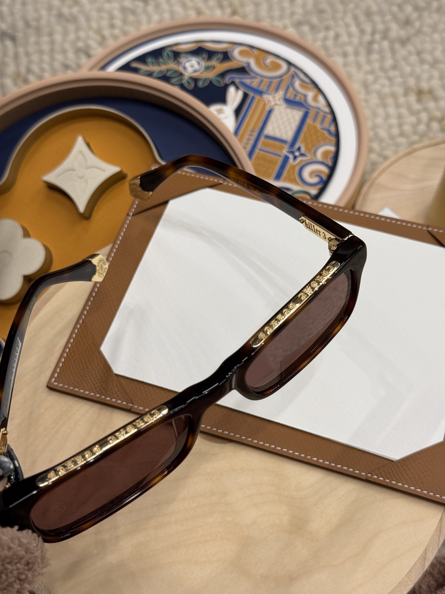 𝘾𝙝𝙧𝙤𝙢𝙚 𝙃𝙚𝙖𝙧𝙩𝙨上新🔥【KEEPER】【55口21-142】克罗心重工新品板材墨镜上新 潮人最