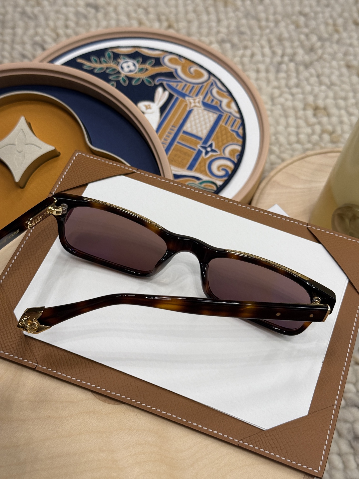 𝘾𝙝𝙧𝙤𝙢𝙚 𝙃𝙚𝙖𝙧𝙩𝙨上新🔥【KEEPER】【55口21-142】克罗心重工新品板材墨镜上新 潮人最