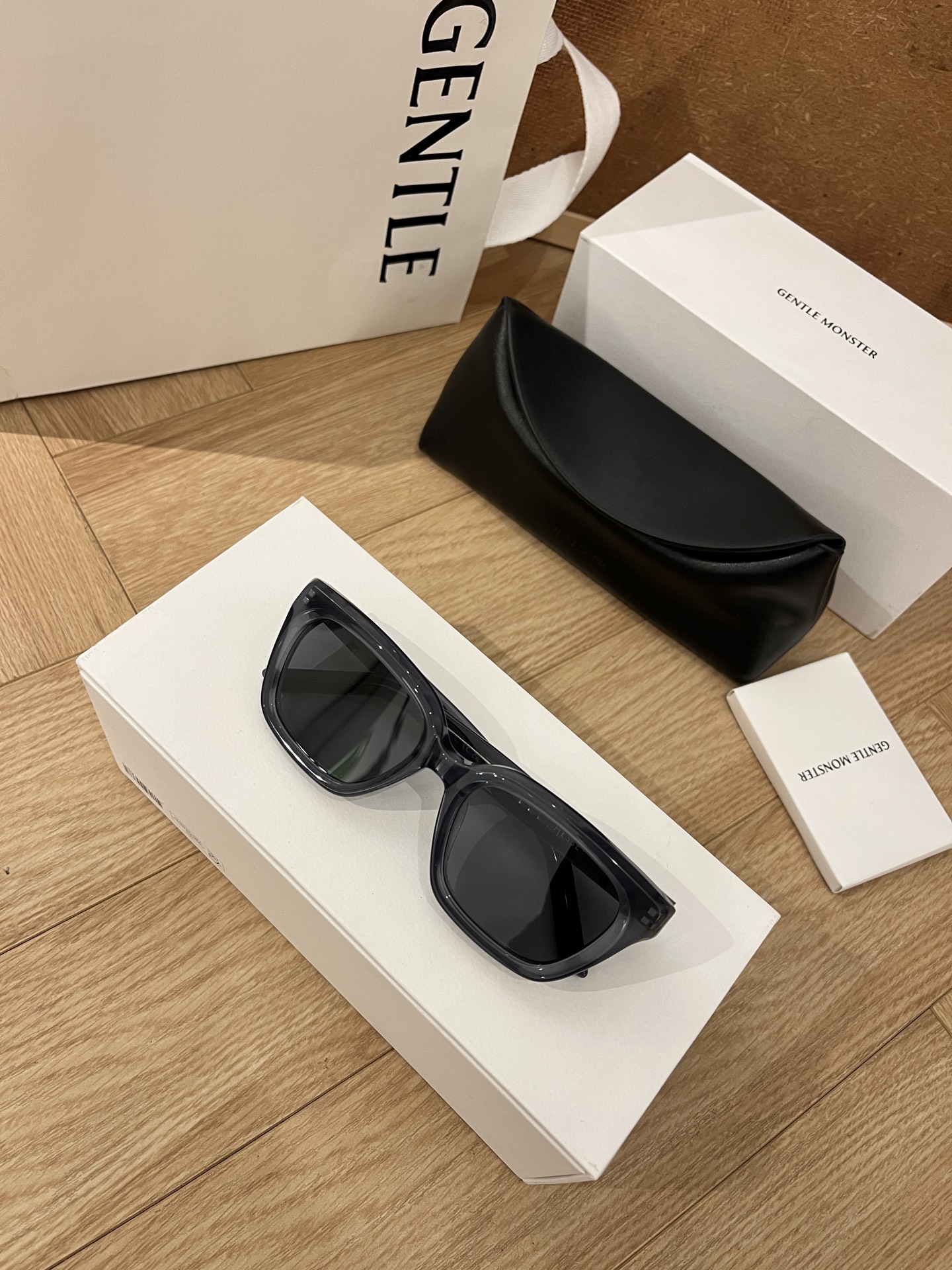 GENTLE MONSTER Square Acetate Sunglasses