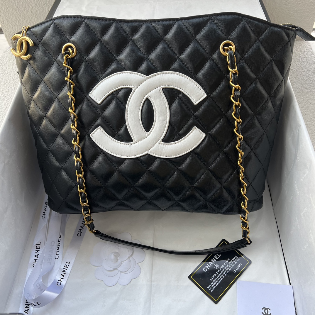 Chanel Handbags Tote Bags mirror copy luxury
 Gold Grey Sheepskin Fall/Winter Collection Casual