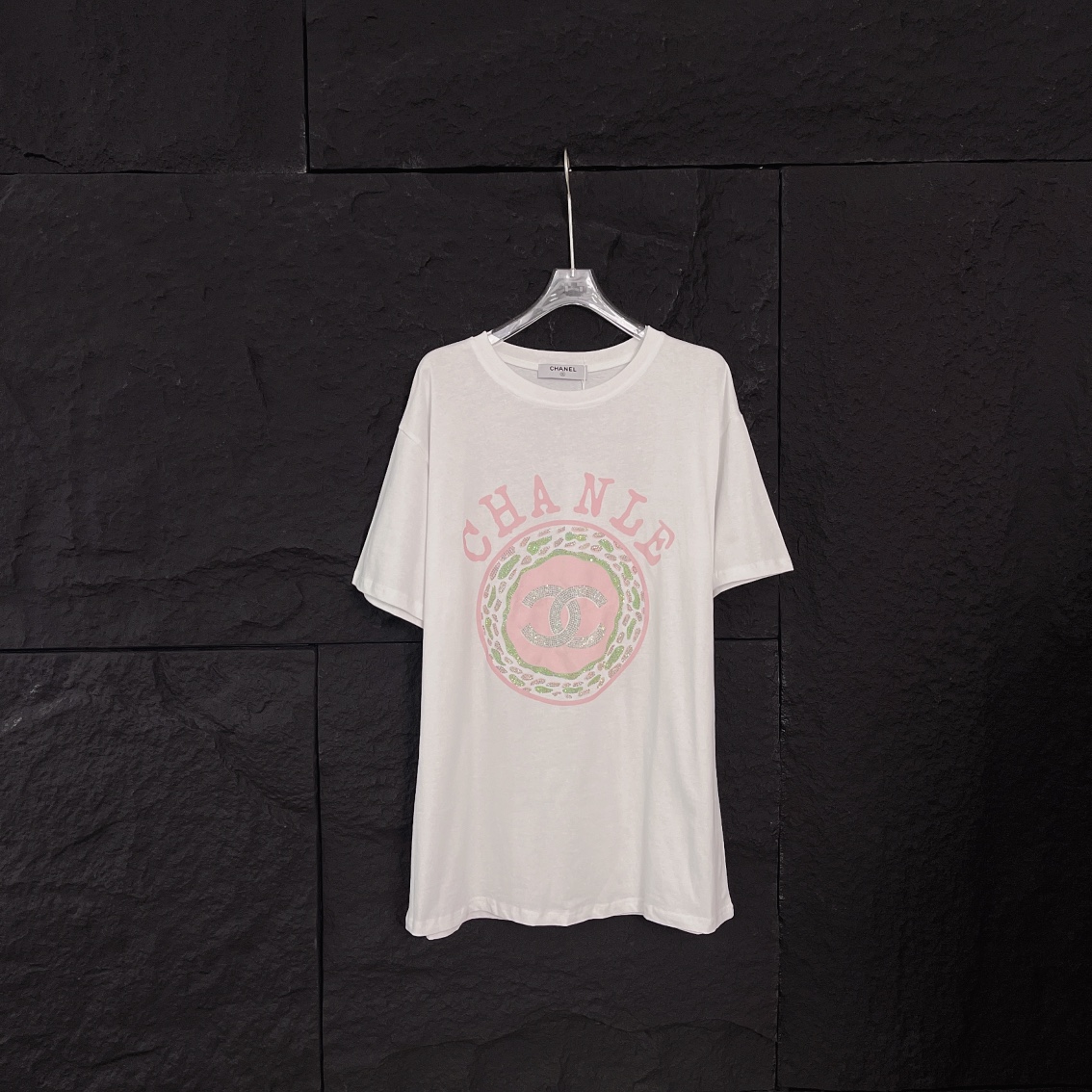 Chanel Clothing T-Shirt Pink White Summer Collection Short Sleeve
