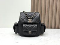 Chanel Bags Backpack Black