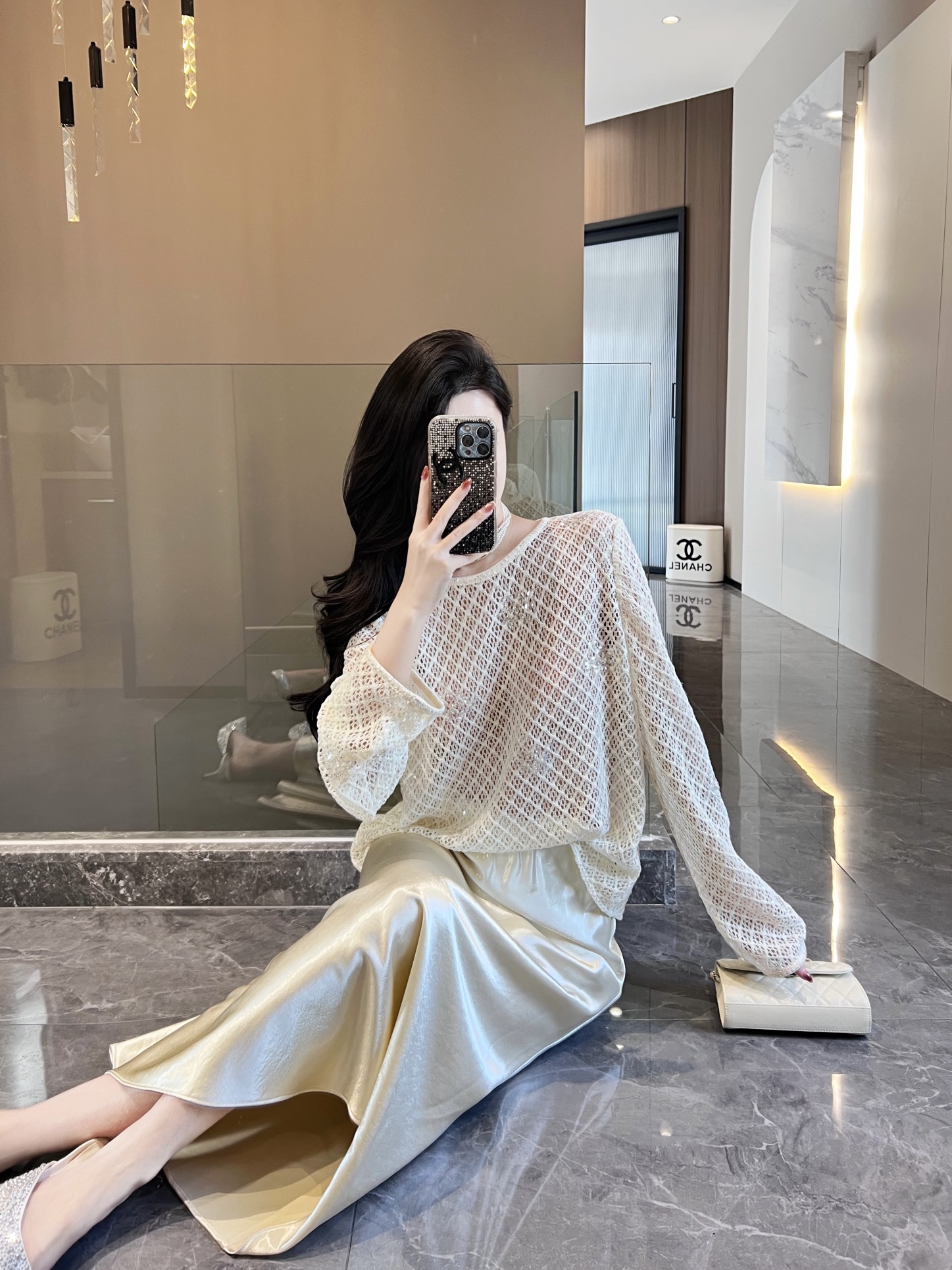 NO:775658,The girl with the highest version on the market inspects the goods, trims the three marks on the threads, pictures of the goods and takes videos. If you want quality and service, please add me on WeChat. We will not accept urgent orders. Model No. G26032594 Dio* The new highest version on the market. The girl will inspect the goods, trim the three marks on the threads, show pictures of the goods and take videos. If you want quality and service, please add me on WeChat and we will not accept urgent orders. A high-end custom-made fashionable two-piece suit with ladylike style!  Mesh hollow long-sleeved top decorated with sequin embroidery, high-end and shiny, the highest version on the market. My little girl inspects the goods, trims the three marks on the threads, takes pictures of the goods and takes videos. If you want quality and service, please add me on WeChat. We will not accept urgent orders. This skirt!  (S size shoulder width 43, bust 104, sleeve length 62, dress length 63; waist 64 ~ 82 elastic, skirt length 87), Dior-clothing, dior, dior, skirts,19860909市面最高版本小妹验货、修剪线头上三标、货可图及拍视频,要品质要服务的加我微信,不接急单.款号G26032594 Dio*新市面最高版本小妹验货、修剪线头上三标、货可图及拍视频,要品质要服务的加我微信,不接急单.款高端定制气质名媛风时尚两件套装！珠片绣花装饰网眼镂空长袖上衣高级感亮感长市面最高版本小妹验货、修剪线头上三标、货可图及拍视频,要品质要服务的加我微信,不接急单.款半身裙！ （S码肩宽43,胸围104,袖长62,衣长63；腰围64～82弹力,裙长87）,迪奥-服装,dior,dior,skirts,,Women's clothing