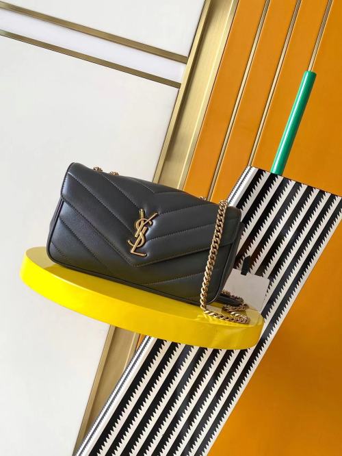 Yves Saint Laurent LouLou Small Quilted Leather Shoulder Bag - Black 6 Yves Saint Laurent LouLou Small Quilted Leather Shoulder Bag - Black