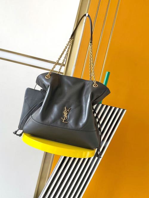 Yves Saint Laurent Jamie 4.3 Large Black Lambskin Shoulder Bag for Women 1 Yves Saint Laurent Jamie 4.3 Large Black Lambskin Shoulder Bag for Women