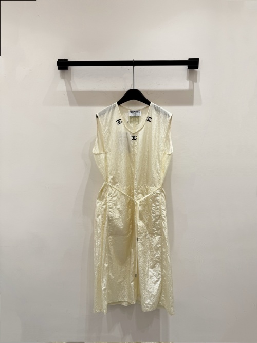Chanel Sleeveless Belted Midi Dress - Lightweight, Breathable, and Stylish 1 Chanel Sleeveless Belted Midi Dress - Lightweight, Breathable, and Stylish