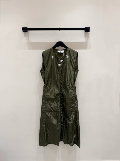 Chanell Sleeveless Belted Midi Dress Lightweight Fabric, Comfortable and Stylish 1 Chanell Sleeveless Belted Midi Dress Lightweight Fabric, Comfortable and Stylish