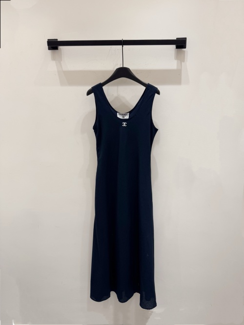 Chanel Sleeveless Midi Dress - Comfortable, Breathable Linen Blend