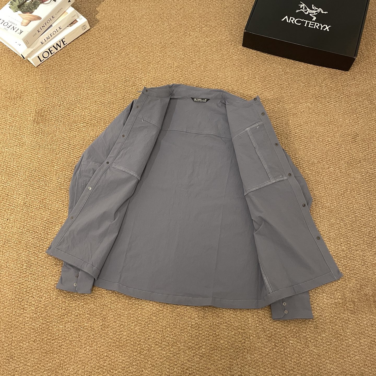 Arc'teryx Cronin Camisa Algodón Elástica Cortavientos e Impermeable con Logo 5 i1759422729724 1592 0 3