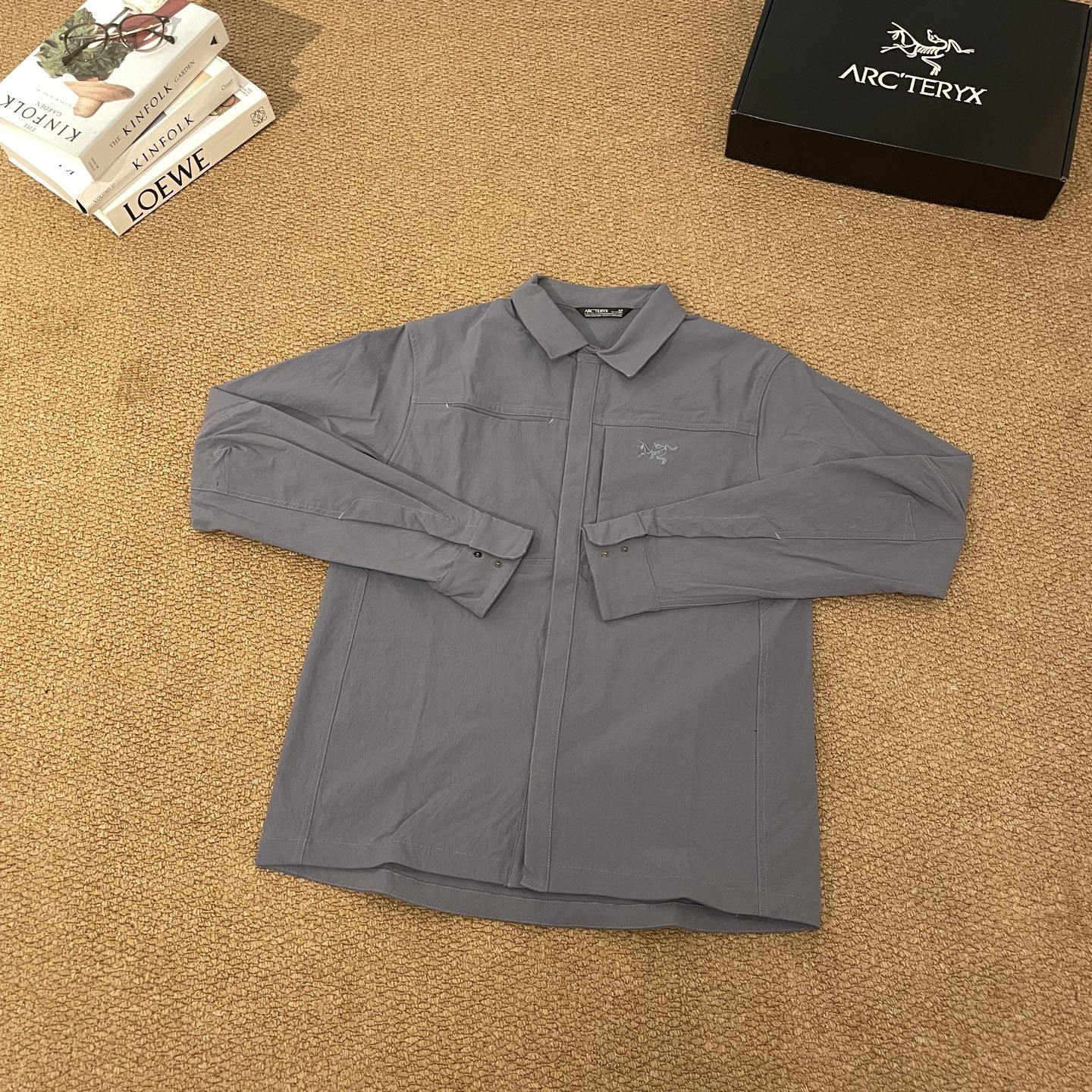 Arc'teryx Cronin Camisa Algodón Elástica Cortavientos e Impermeable con Logo 4 i1759422729724 6781 0 2