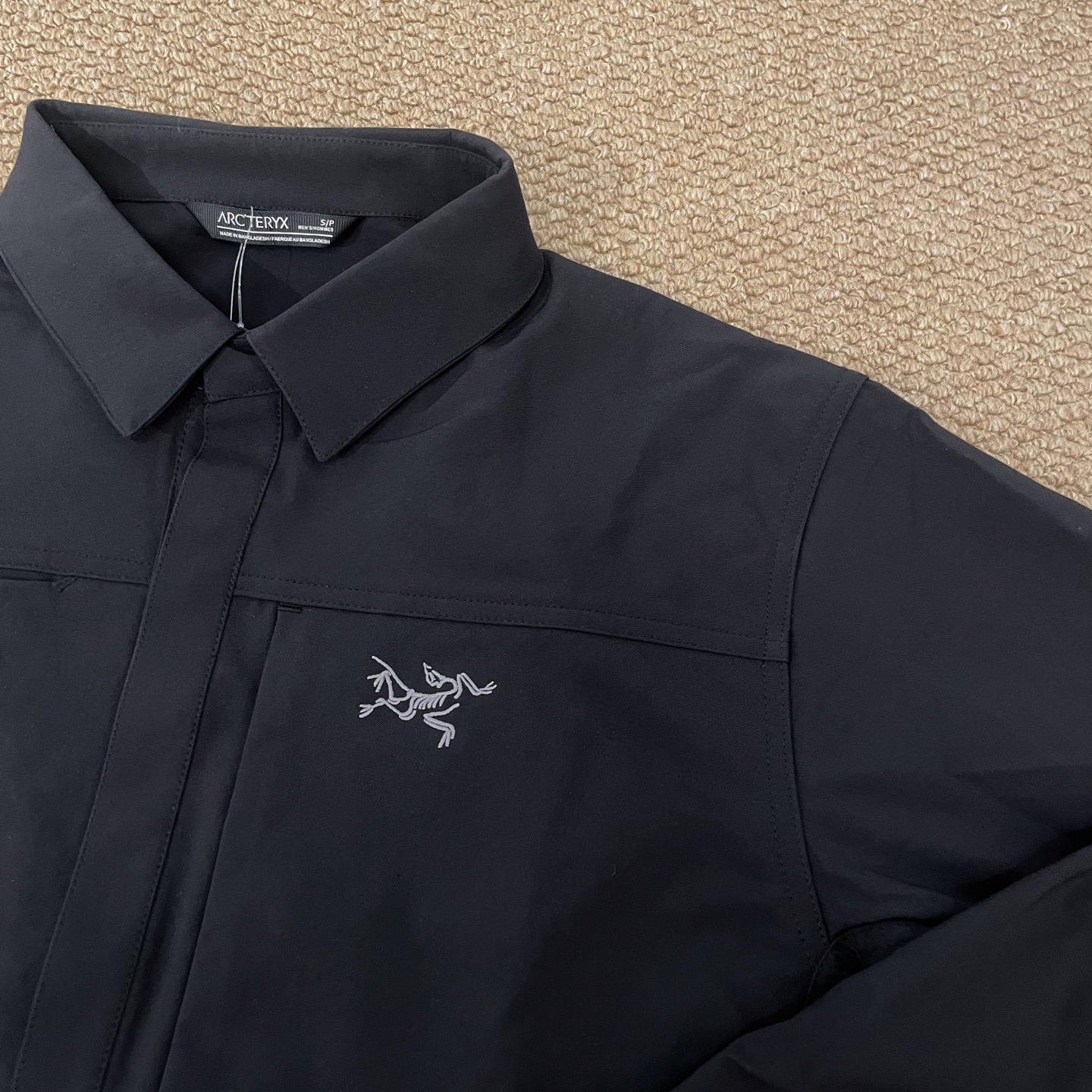 Arc'teryx Cronin Camisa Algodón Elástica Cortavientos e Impermeable con Logo 6 i1759422733158 9716 0 4