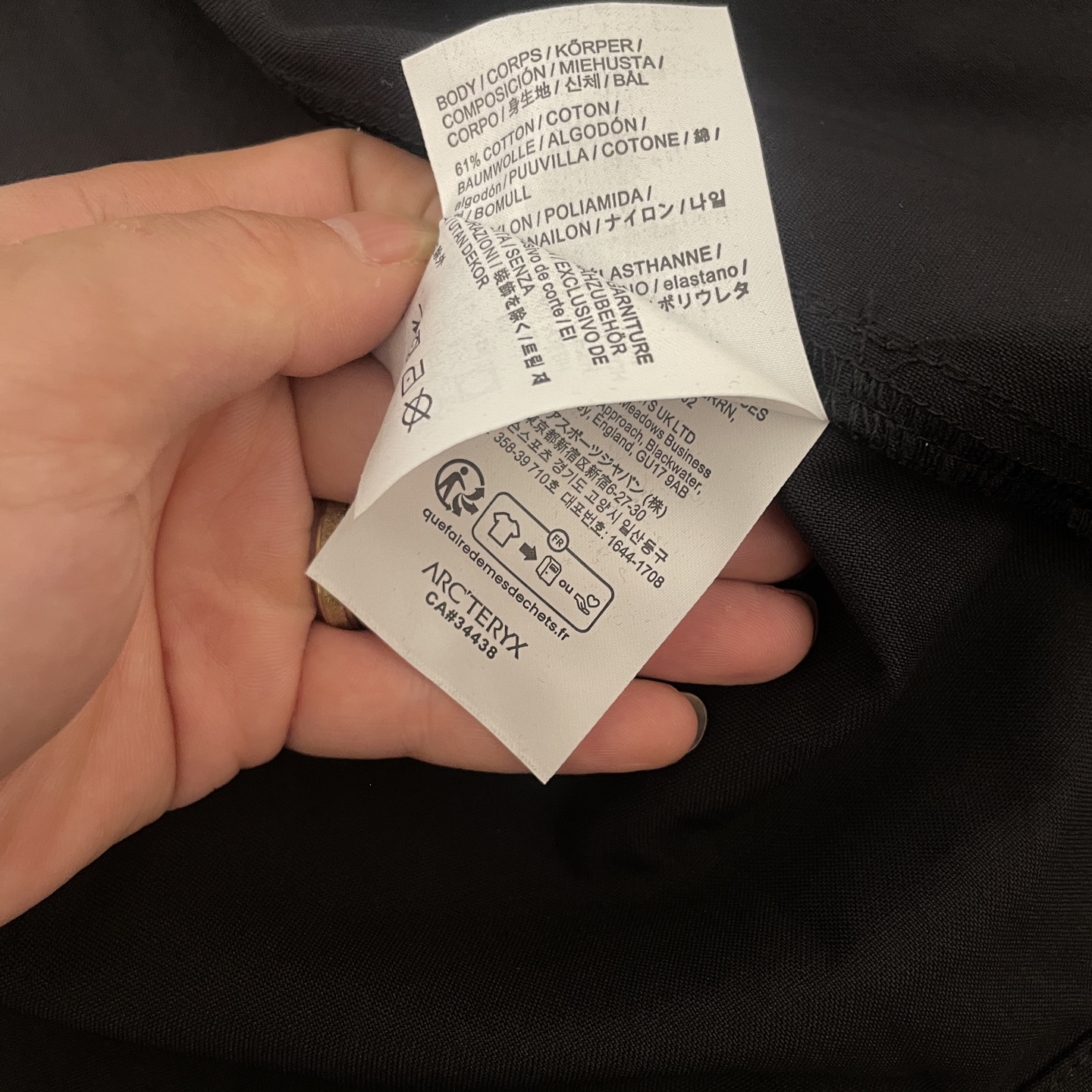 Arc'teryx Cronin Camisa Algodón Elástica Cortavientos e Impermeable con Logo 10 i1759422733181 7070 0 8