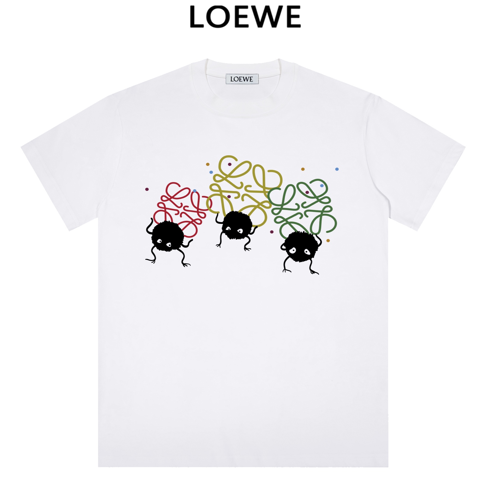 Loewe Clothing T-Shirt Top Fake Designer
 Printing Short Sleeve