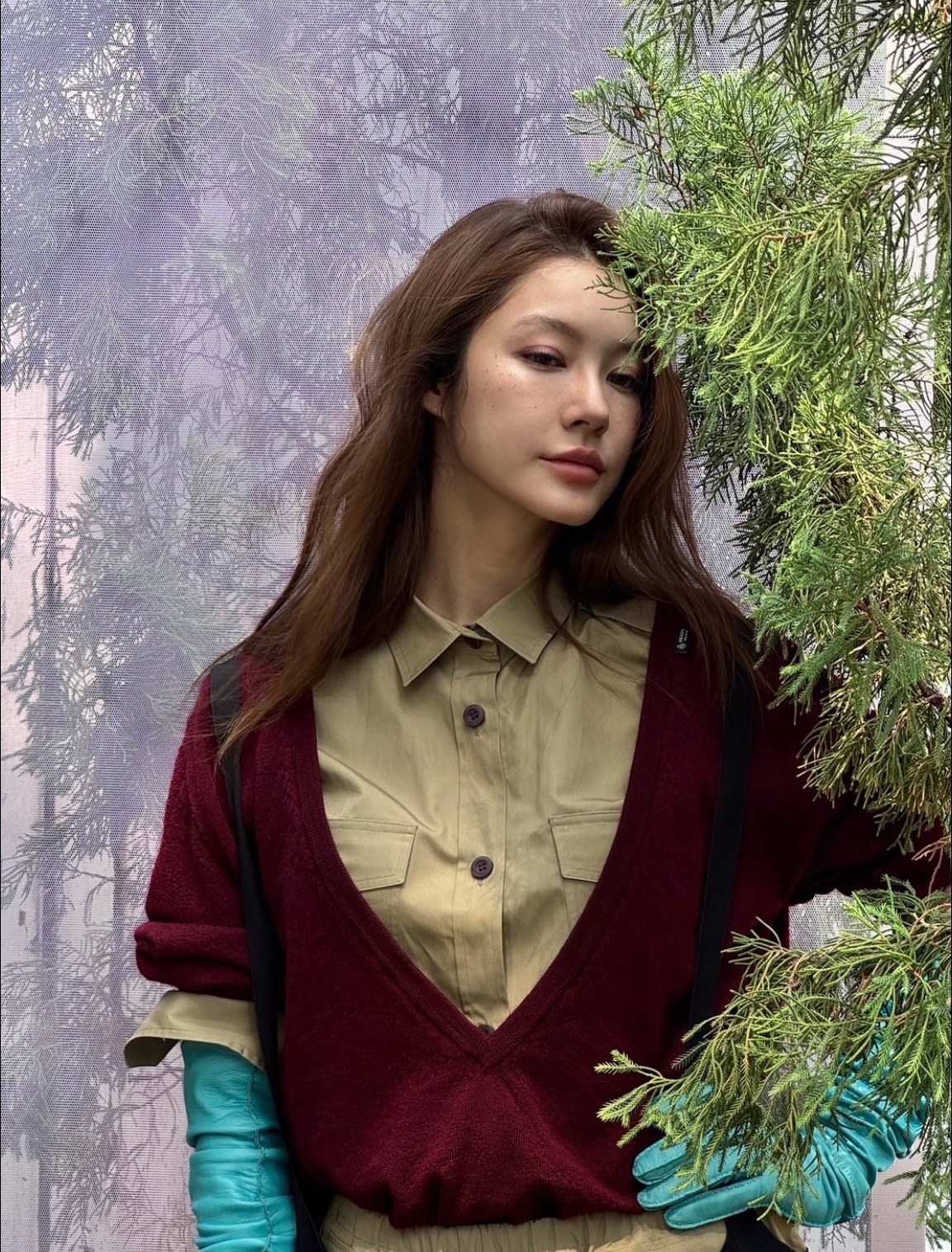 NO:740591,[Love] New style [Love]!  The latest PR 26NEW deep V-neck cashmere long-sleeved sweater. Size SML.,,19860909[爱心]新款[爱心]！最新PR 26NEW 深V领羊绒长袖针织衫.尺码SML.,,,Women's clothing