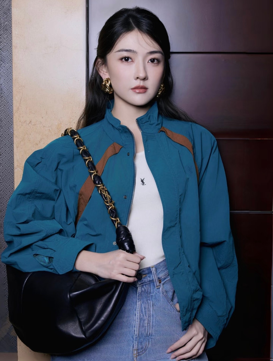 NO:740632,[Love] New style [Love]!  The latest SLP 26NEW casual sports style contrasting color jacket. Size SML.,,loro piana,jackets & coats,jackets & coats,19860909[爱心]新款[爱心]！最新SLP 26NEW 休闲运动风撞色夹克外套.尺码SML.,,loro piana,jackets & coats,jackets & coats,,Women's clothing