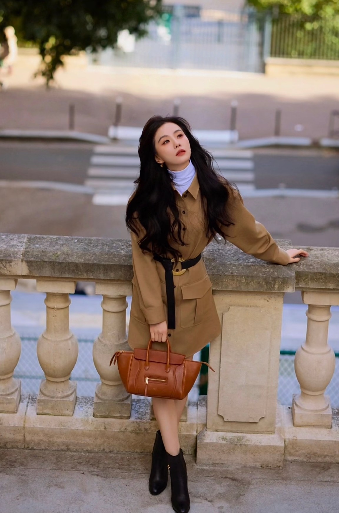 NO:740636,[Love] New style [Love]!  The latest CE 26NEW Arc de Triomphe wool work shirt dress. Size SML.,,skirts,shirts,19860909[爱心]新款[爱心]！最新CE 26NEW 凯旋门羊毛工装衬衫连衣裙.尺码SML.,,skirts,shirts,,Women's clothing