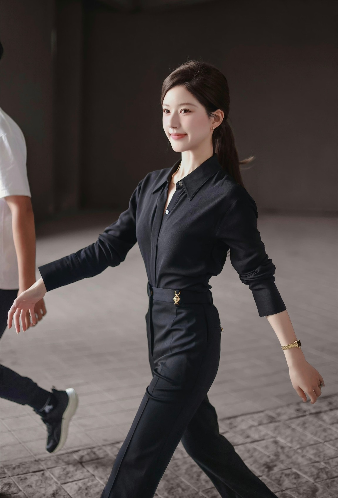 NO:740626,[Love] New style [Love]!  The latest VER 26NEW metal buckle slight crease trousers. Size SML,,19860909[爱心]新款[爱心]！最新VER 26NEW 金属扣微喇折痕西裤.尺码SML,,,Women's clothing