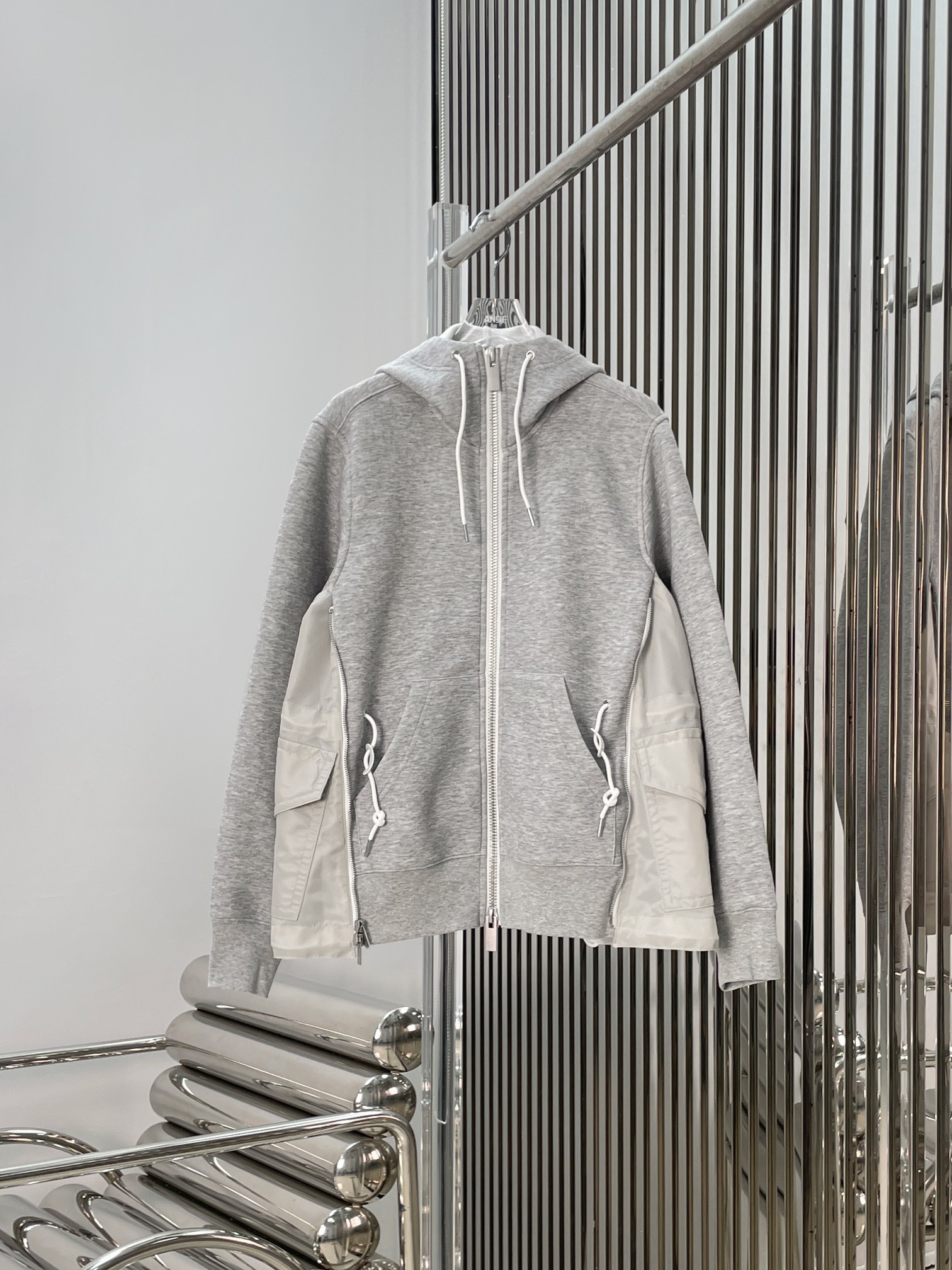 NO:747220,[Love] New style [Love]!  The latest SACAI 26NEW hooded zipper sweatshirt jacket. Size SML, hoodie, sweatshirts, jackets & coats, hats,19860909[爱心]新款[爱心]！最新SACAI 26NEW 连帽拉链卫衣外套.尺码SML,,hoodie,sweatshirts,jackets & coats,hats,,Women's clothing