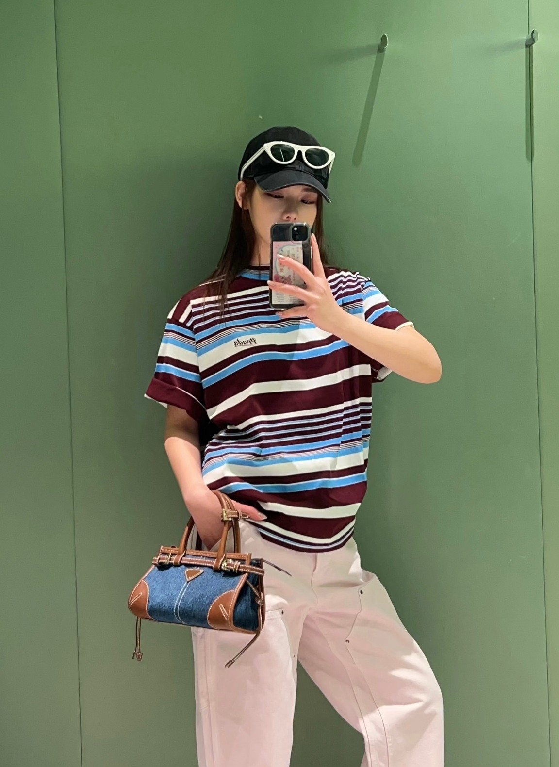 NO:762305,[Love] New style [Love]!  Latest PR 26NEW multi-color striped patchwork short-sleeved top. Size SML.P,,T-shirt,19860909[爱心]新款[爱心]！最新PR 26NEW 多色条纹拼接短袖上衣.尺码SML.P,,T-shirt,,Women's clothing