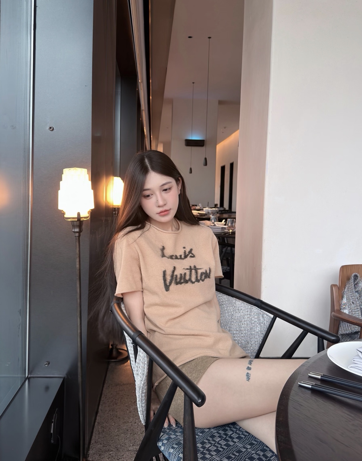 NO:799803,[Love] New style [Love]!  The latest LV 26NEW letter jacquard wool short-sleeved sweater. Size SML.,, louis vuitton, T-shirt,19860909[爱心]新款[爱心]！最新LV 26NEW 字母提花羊毛短袖针织衫.尺码SML.,,louis vuitton,T-shirt,,Women's clothing