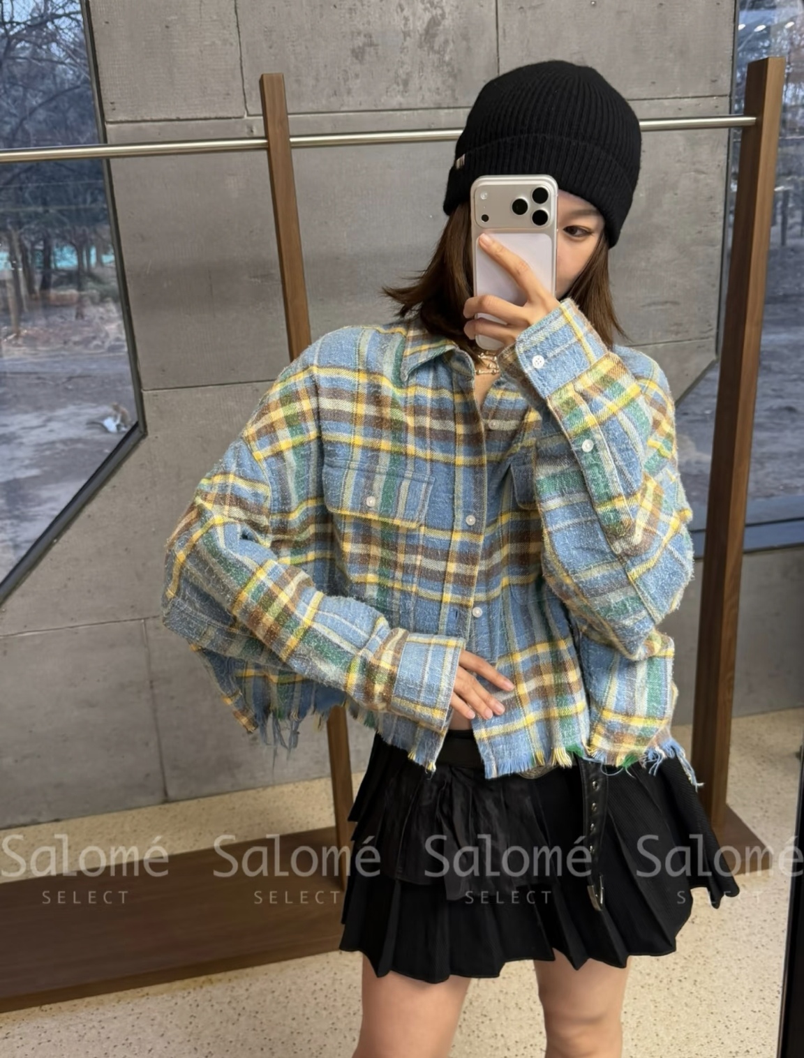 NO:799795,[Love] New style [Love]!  The latest R13 26NEW distressed raw edge multi-color plaid shirt. Size SML,,shirts,19860909[爱心]新款[爱心]！最新R13 26NEW 做旧毛边多色格纹衬衫.尺码SML,,shirts,,Women's clothing