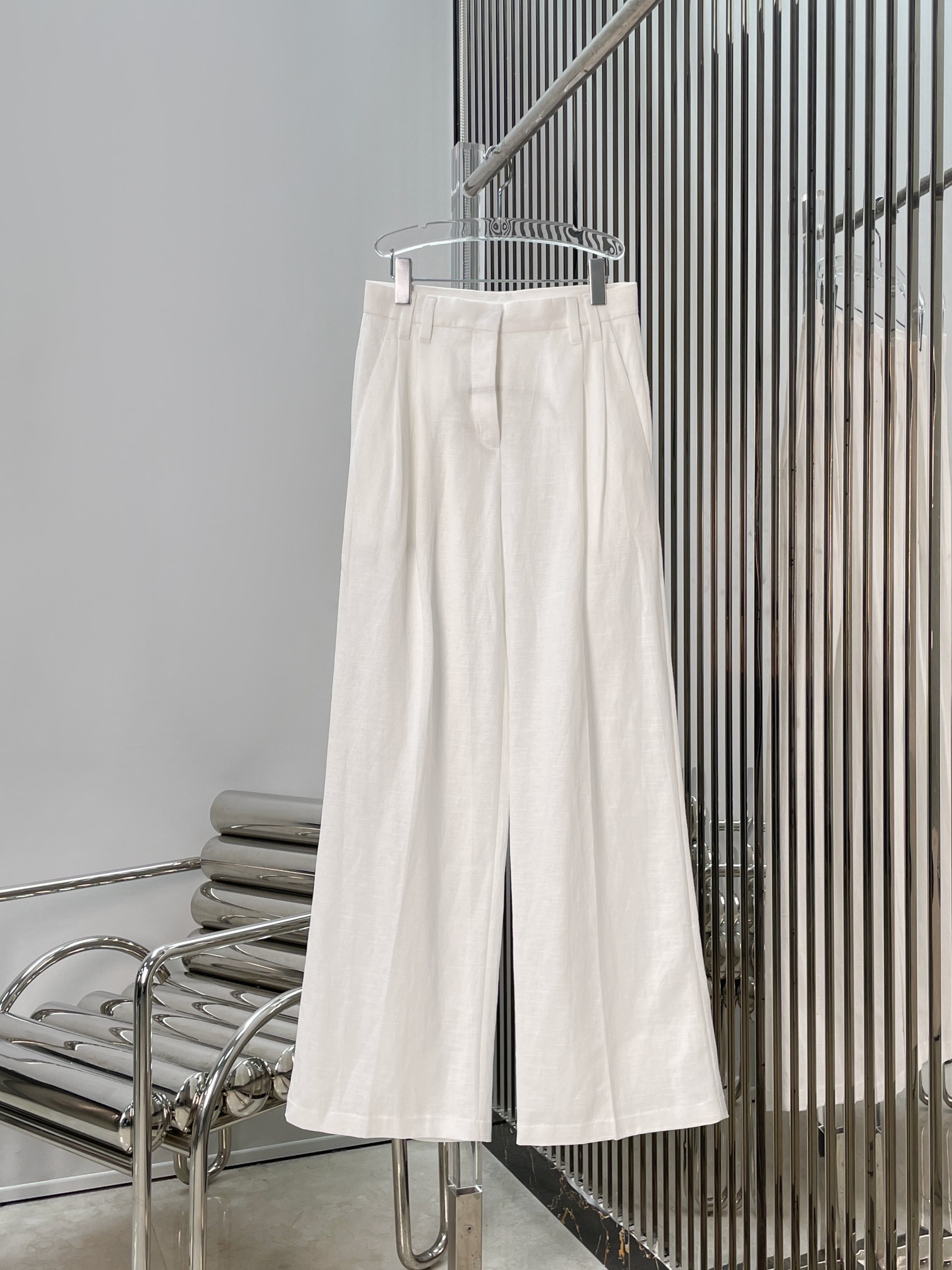 NO:834384,[Love] New style [Love]!  The latest BC 26NEW old money linen wide-leg casual trousers. Size XS SML.,,19860909[爱心]新款[爱心]！最新BC 26NEW 老钱亚麻阔腿休闲长裤.尺码XS SML.,,,Women's clothing