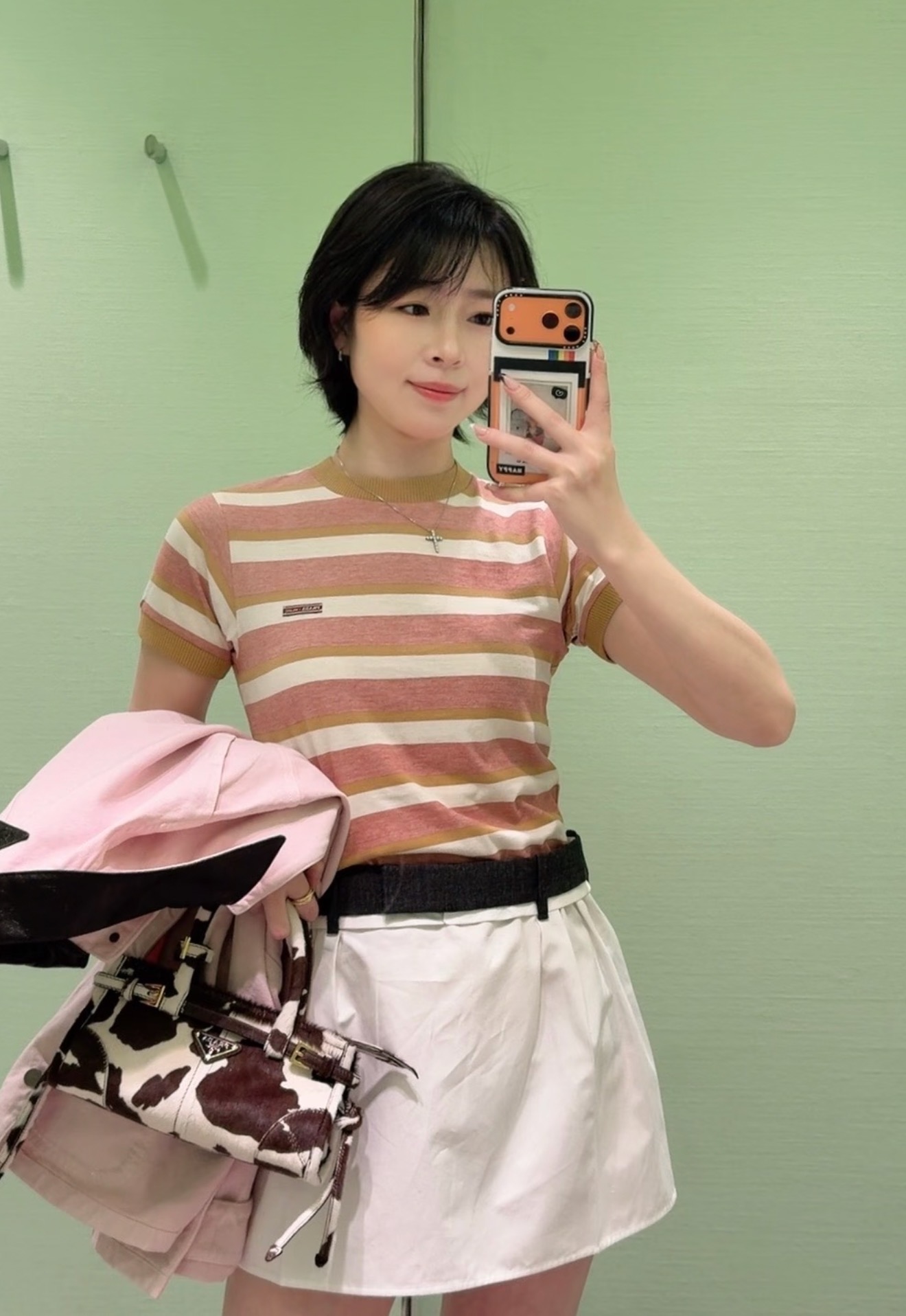 NO:877947,[Love] New style [Love]!  The latest PR 26NEW college style stitched waist pleated A-line skirt. Size XS SML.,,skirts,19860909[爱心]新款[爱心]！最新PR 26NEW 学院风拼接腰头褶皱A字半身裙.尺码XS SML.,,skirts,,Women's clothing