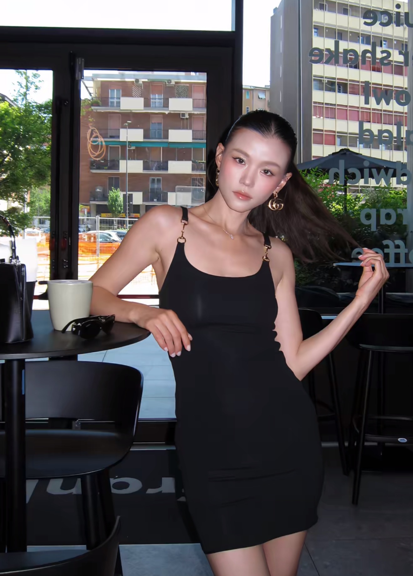 NO:910626,[Love] New style [Love]!  The latest GU 26NEW horsebit metal suspender dress. Size XS SML.,,skirts,19860909[爱心]新款[爱心]！最新GU 26NEW 马衔扣金属吊带连衣裙.尺码XS SML.,,skirts,,Women's clothing