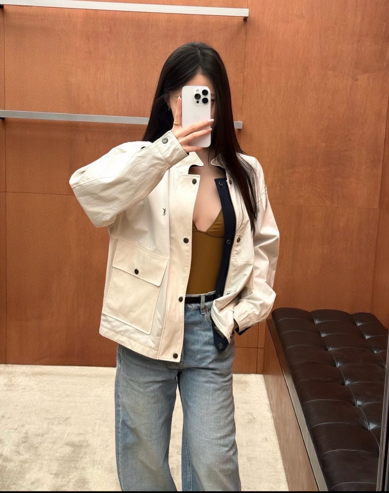 NO:921858,[Love] New style [Love]!  The latest SLP 26NEW embroidered stand collar reversible jacket. Size XS SML.,,loro piana,jackets & coats,jackets & coats,19860909[爱心]新款[爱心]！最新SLP 26NEW 刺绣立领双面穿夹克外套.尺码XS SML.,,loro piana,jackets & coats,jackets & coats,,Women's clothing