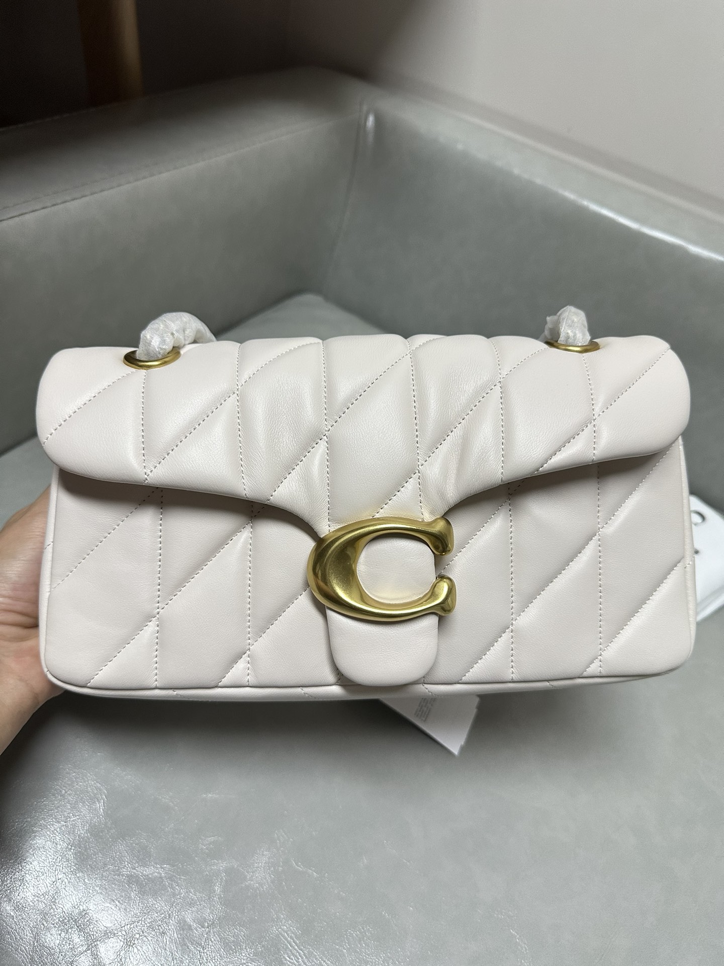 Coach ～纯原Coach 蔻驰CP150 Quilting Tabby26系列单肩斜挎酒神包