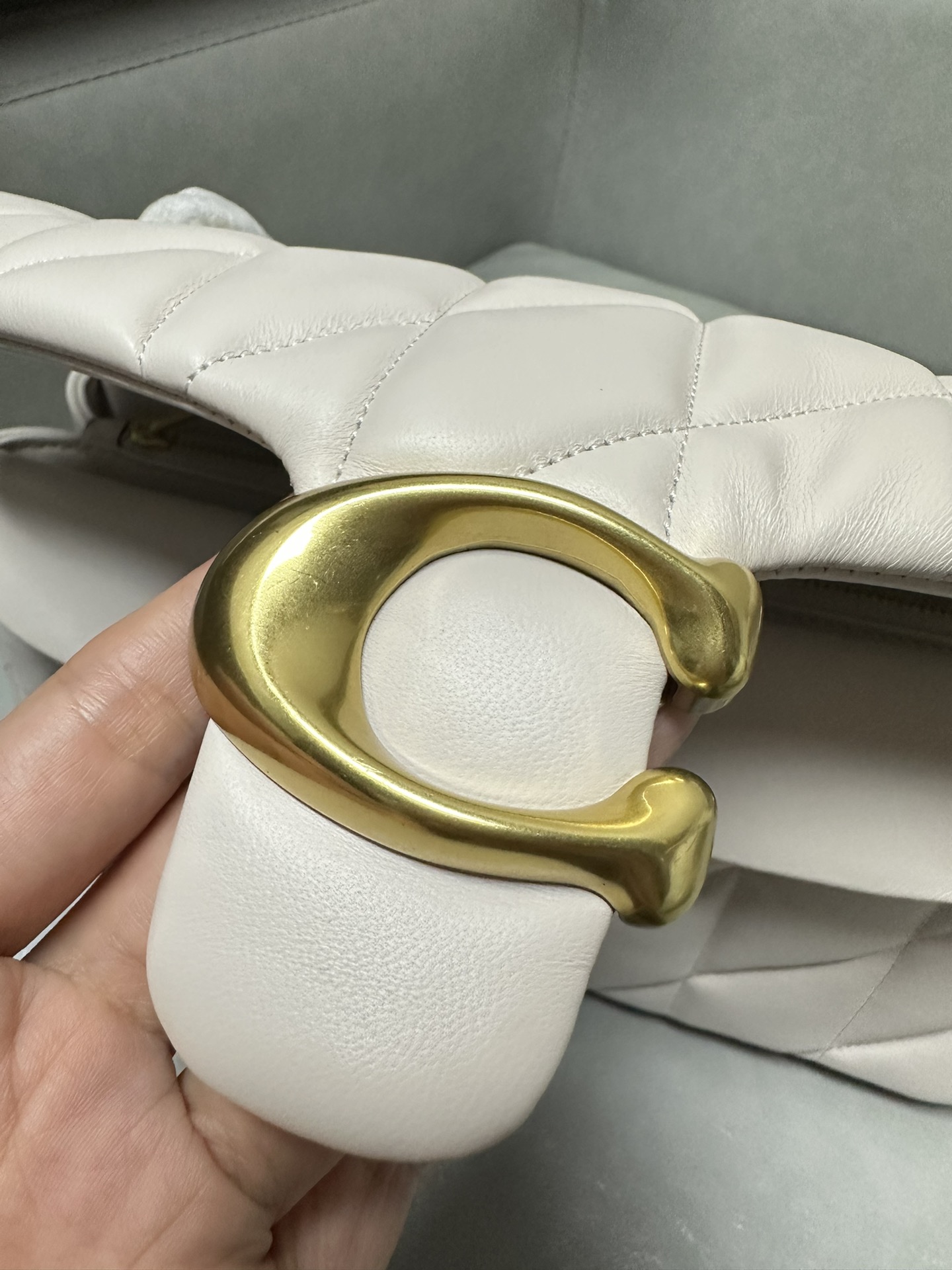 Coach ～纯原Coach 蔻驰CP150 Quilting Tabby26系列单肩斜挎酒神包
