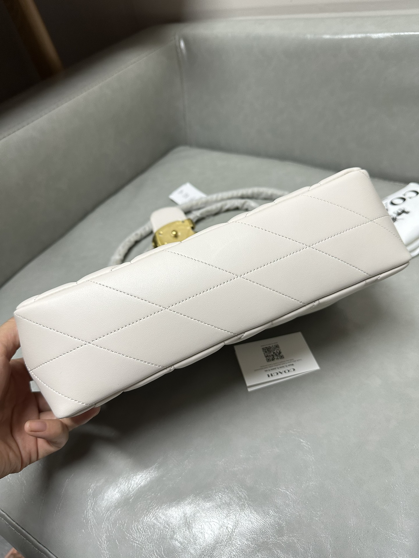 Coach ～纯原Coach 蔻驰CP150 Quilting Tabby26系列单肩斜挎酒神包