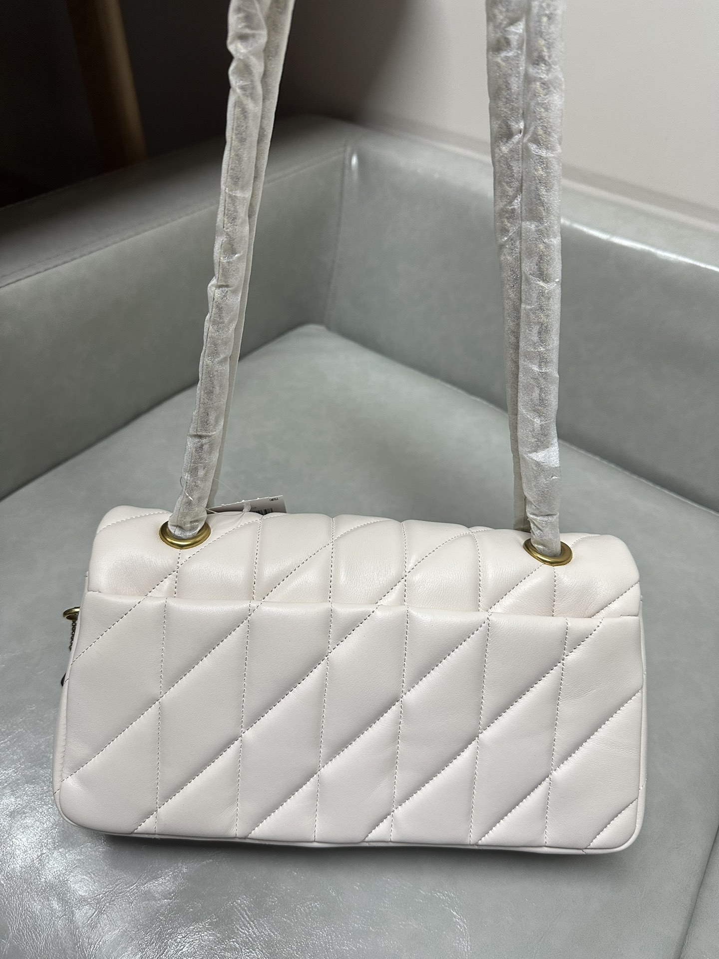 Coach ～纯原Coach 蔻驰CP150 Quilting Tabby26系列单肩斜挎酒神包
