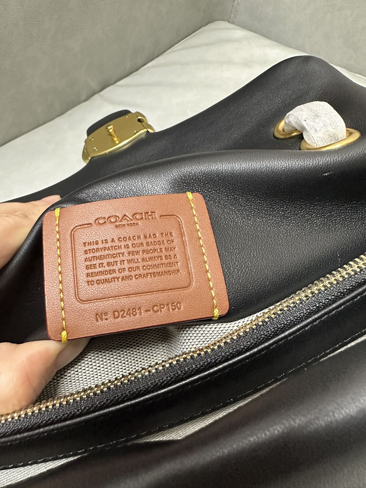 Coach ～纯原Coach 蔻驰CP150 Quilting Tabby26系列单肩斜挎酒神包