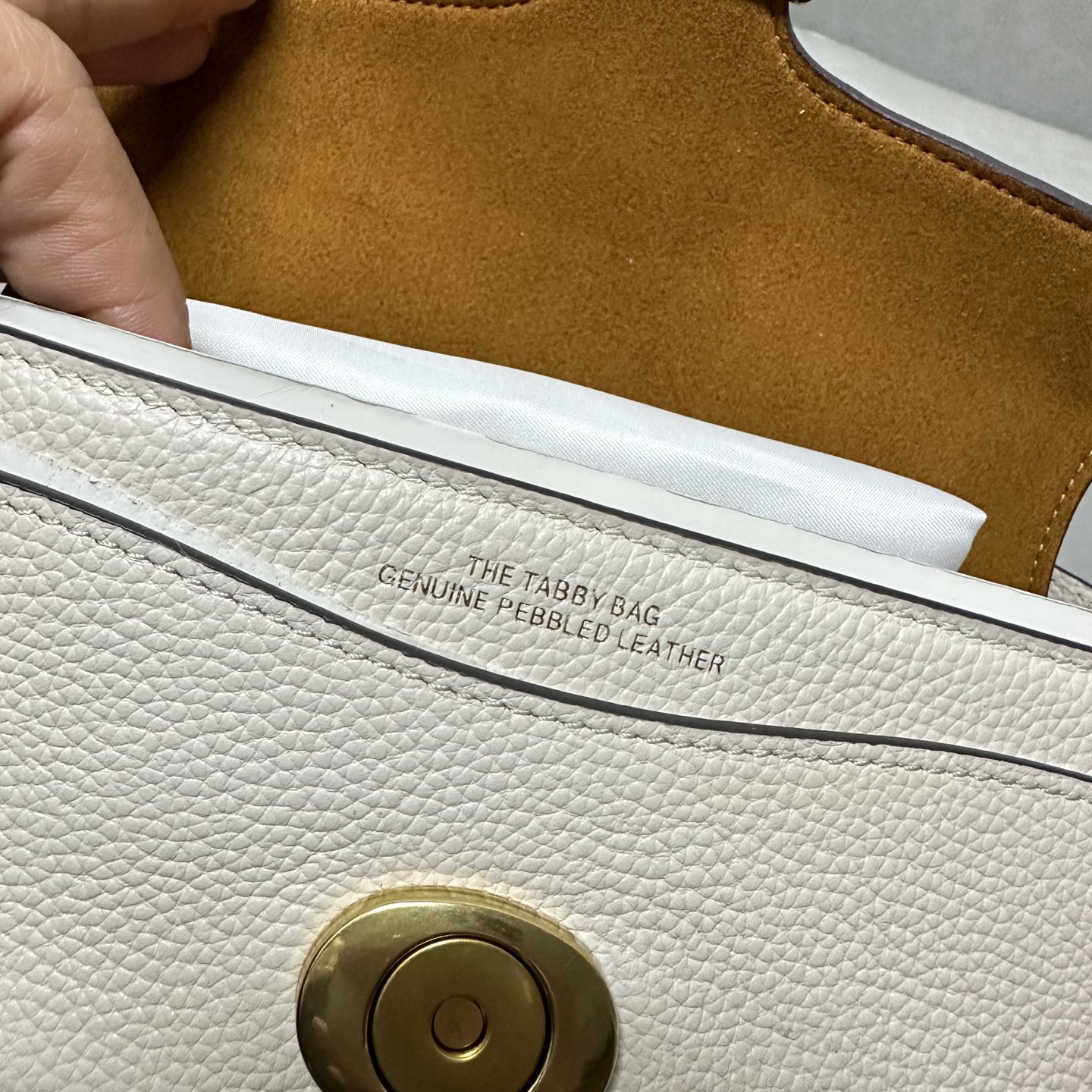 Coach 纯 Coach蔻驰 CM546 tabby20系列风琴新酒神包腋下单肩包 头层牛皮材质