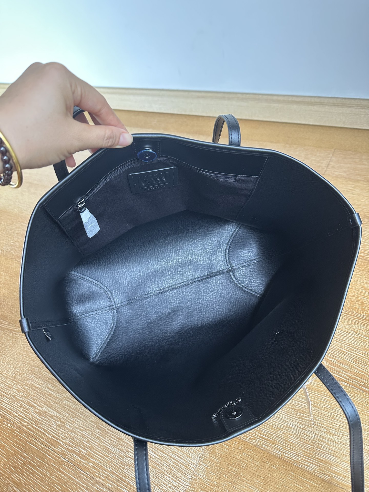 Coach 纯 Coach蔻驰 CV976 City33系列最新奥莱款购物袋托特包
