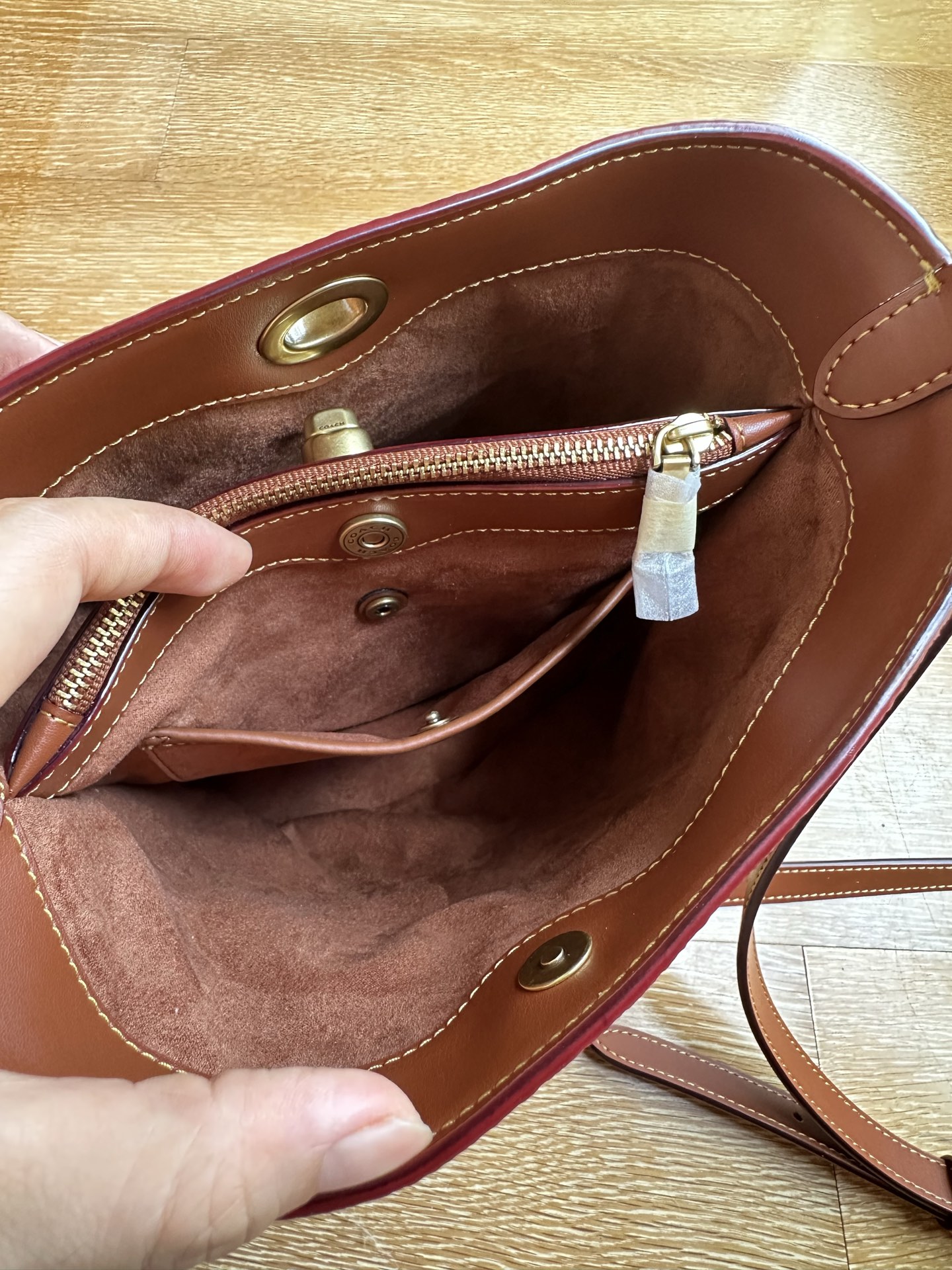 Coach ～纯原Coach蔻驰 CW602 Willow系列新款水桶包斜挎包