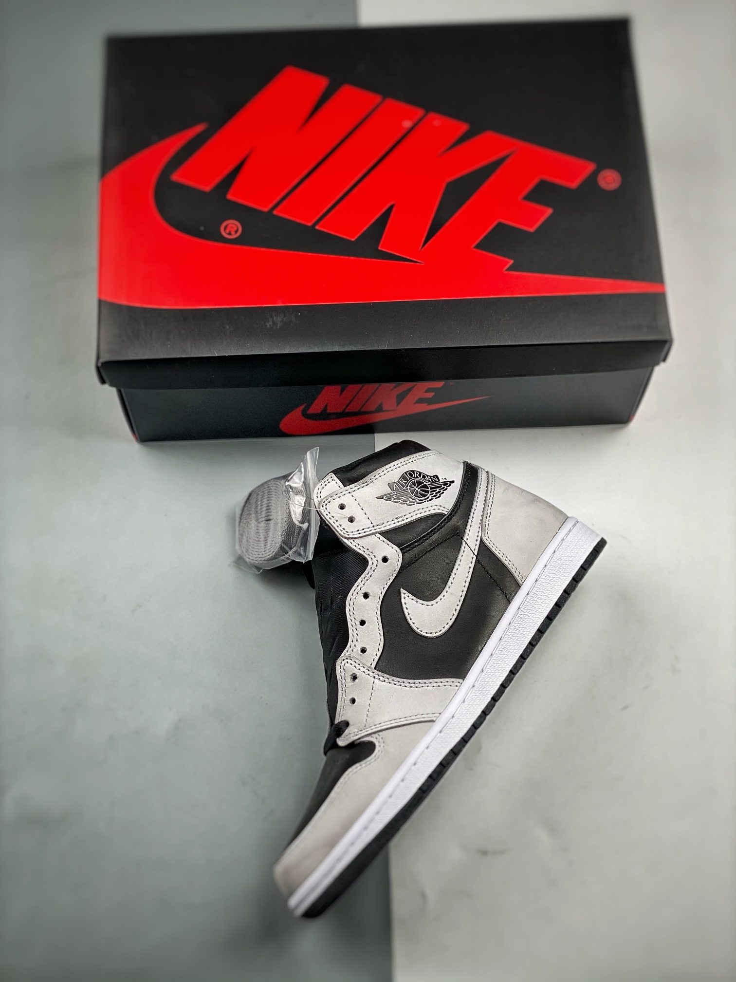 AJ1黑灰影子鞋码36-47.5总裁S2版出品-AirJordan1RetroHighOGShadow黑