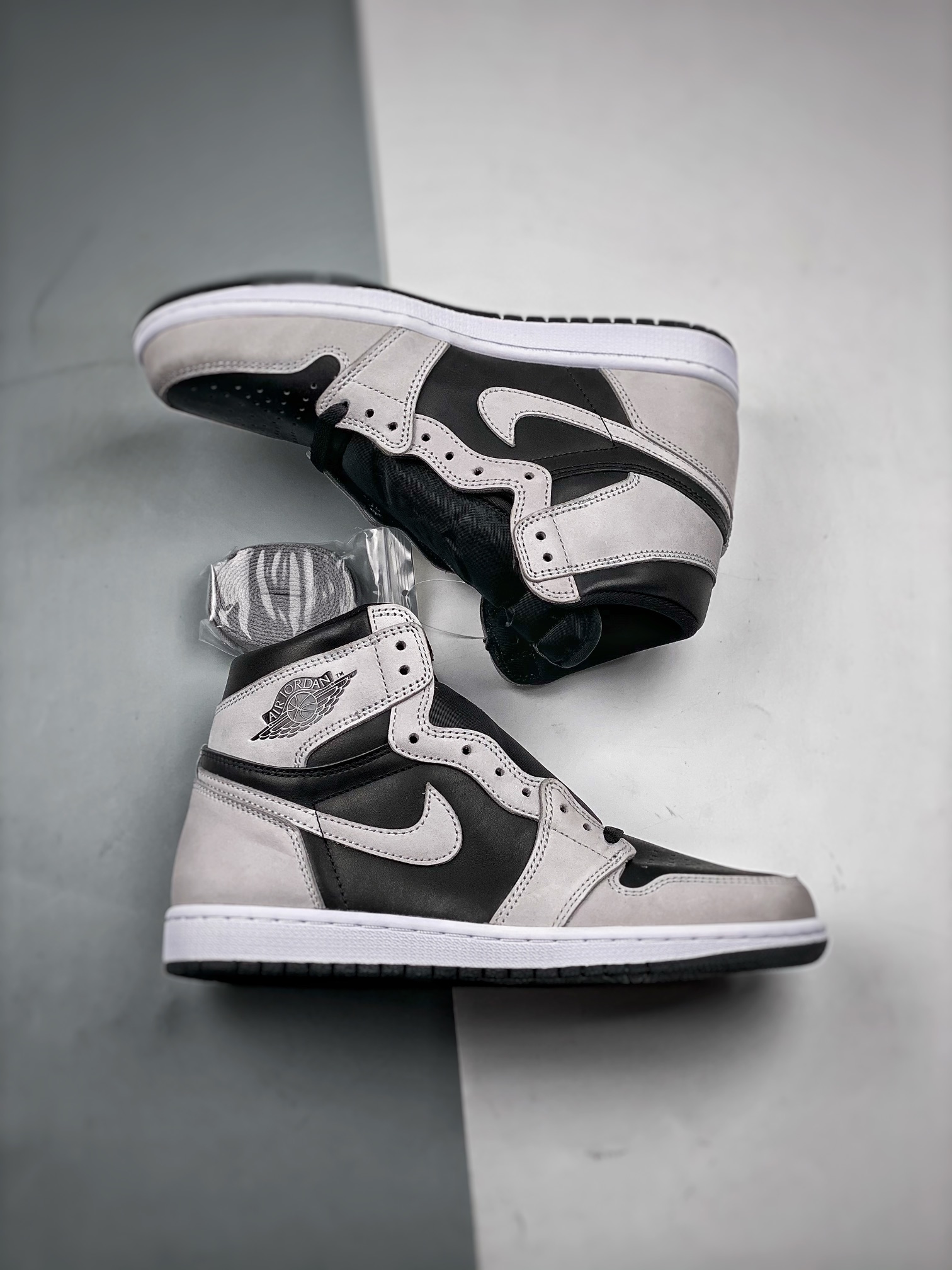 AJ1黑灰影子鞋码36-47.5总裁S2版出品-AirJordan1RetroHighOGShadow黑