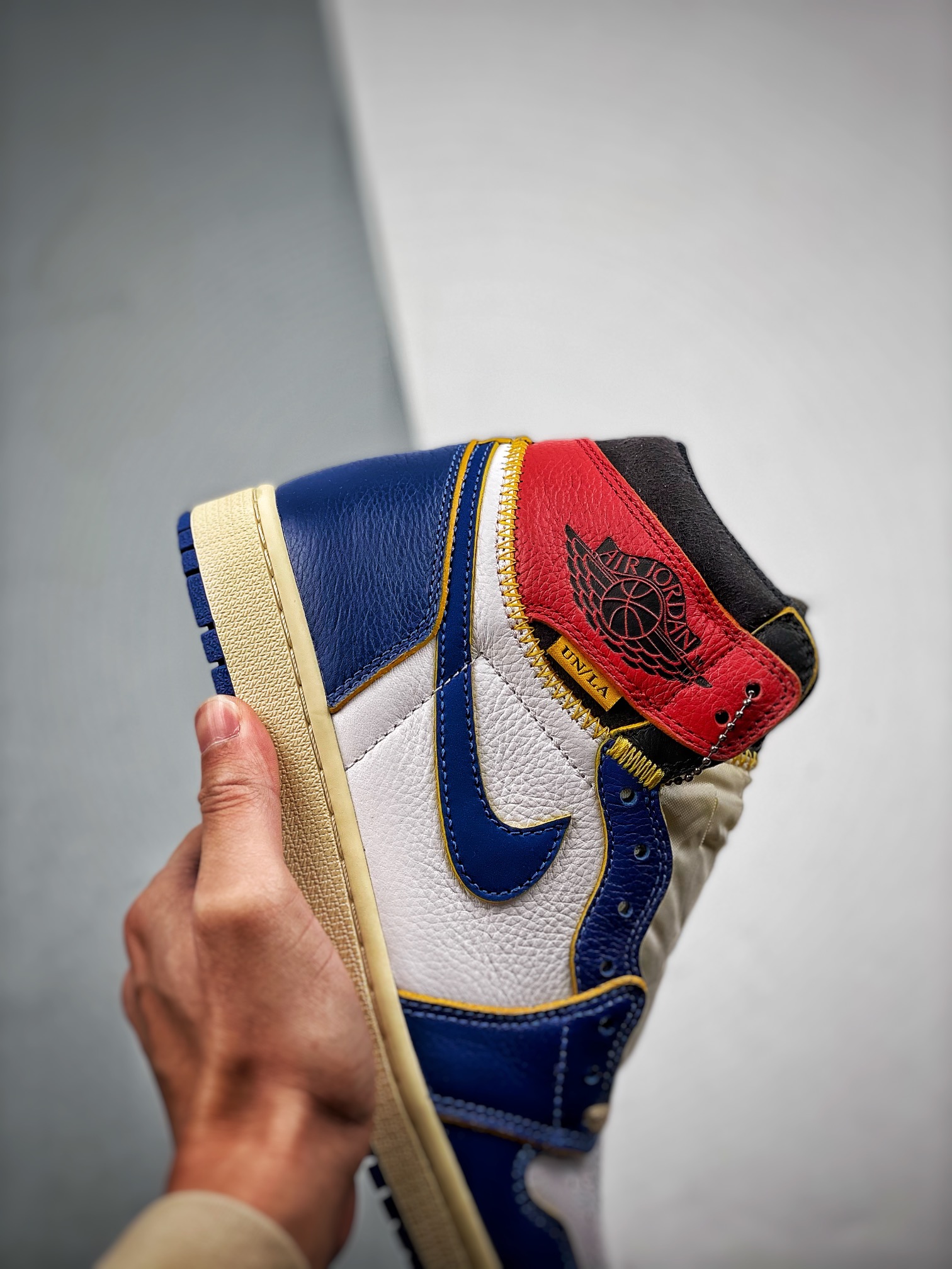 AJ1un拼接蓝尺码40-47.5总裁S2版出品-UnionxAirJordan1RetroHighOG