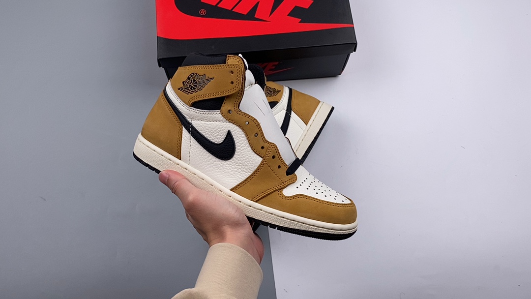 AJ1新秀小麦尺码40-47.5总裁S2版出品-AirJordan1RookieoftheYearaj1