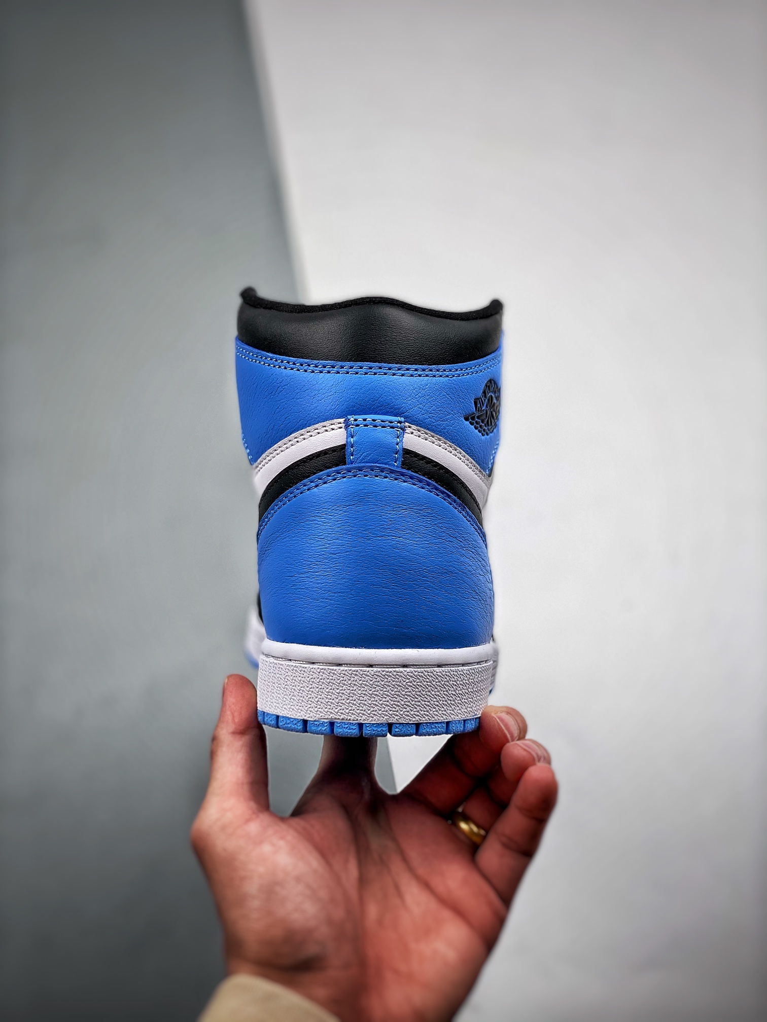 AJ1黑北卡蓝尺码:36-47.5总裁S2版出品-AirJordan1“UniversityBlue”黑